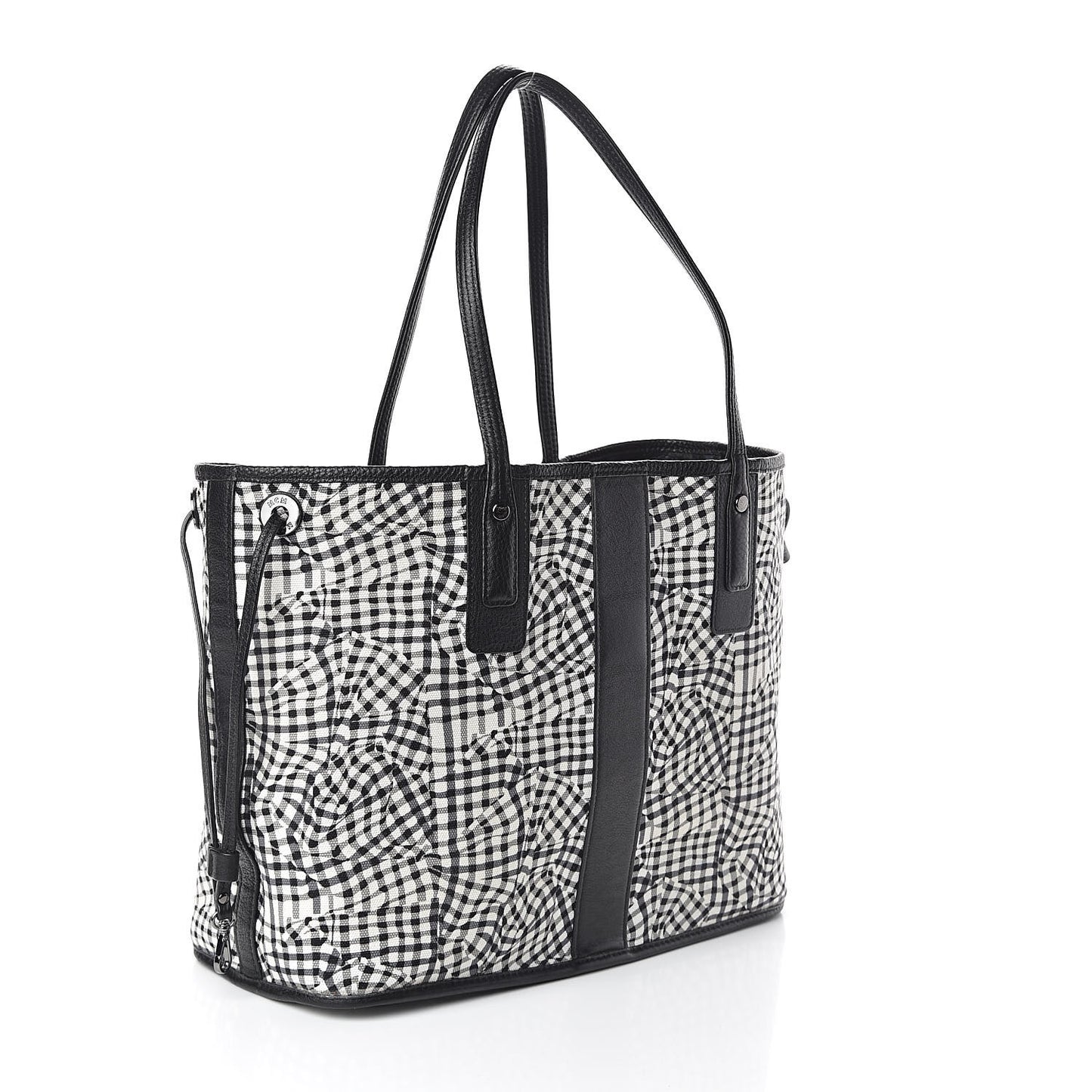Visetos Medium Liz Reversible Shopper Tote Black