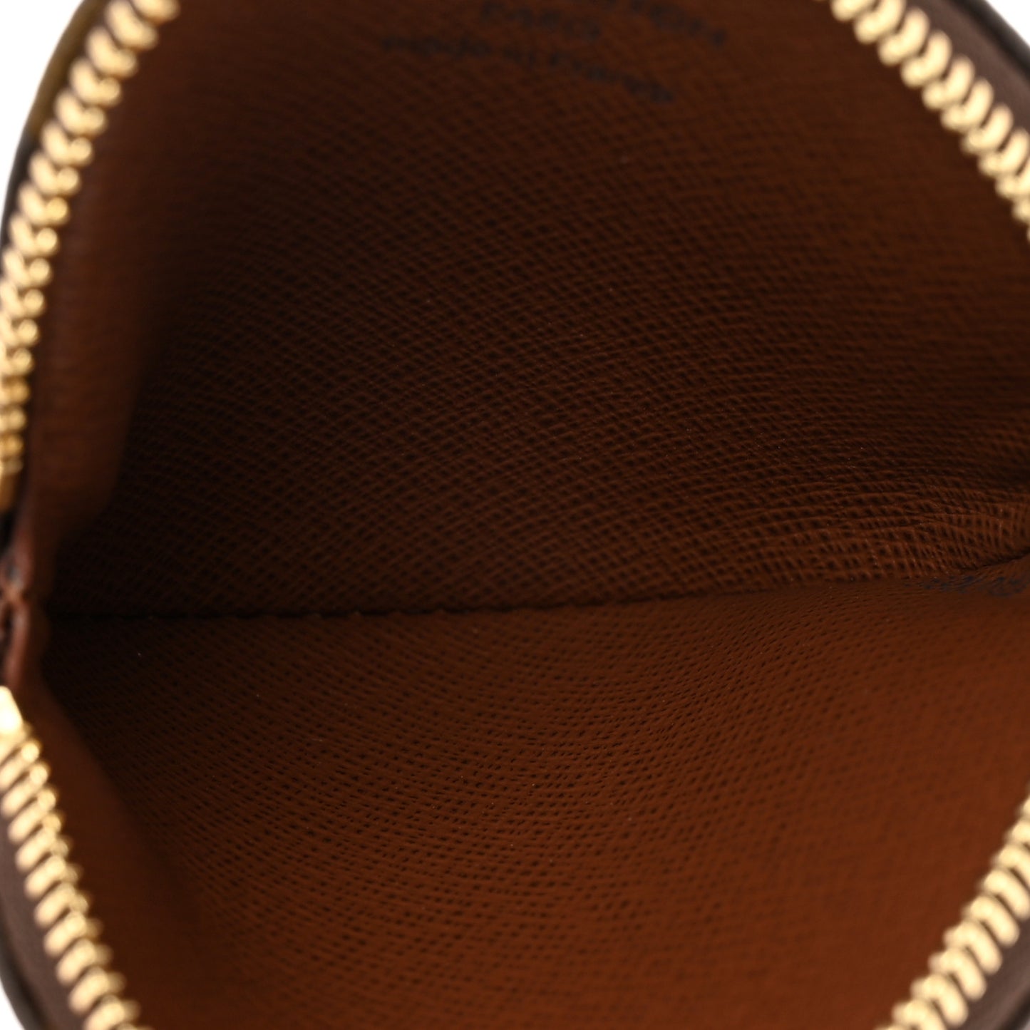 Monogram Round Coin Purse
