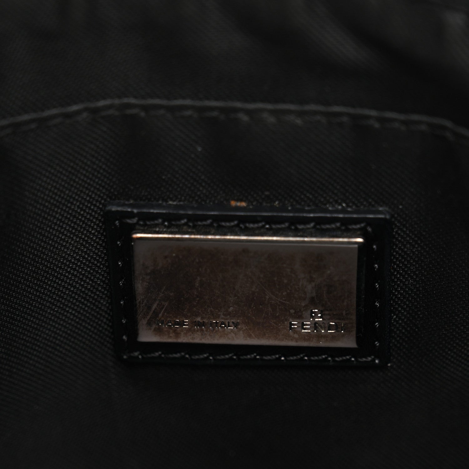 Fendi Zucchino Pochette Black 6 of 13