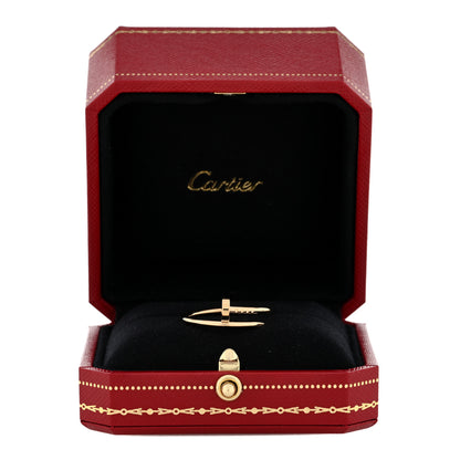 Cartier 18K Yellow Gold Small Juste Un Clou Ring 57 8 5 of 5