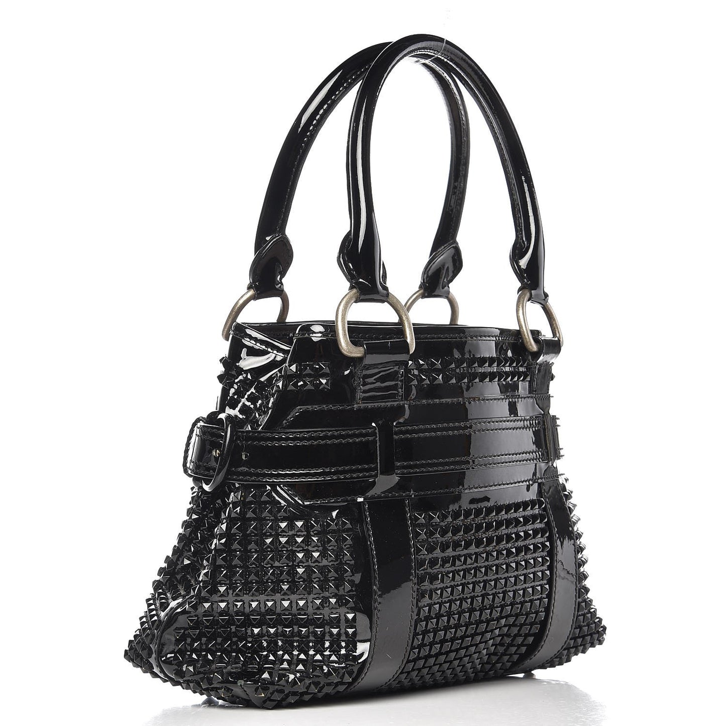 Patent Prorsum Rachel Studded Black