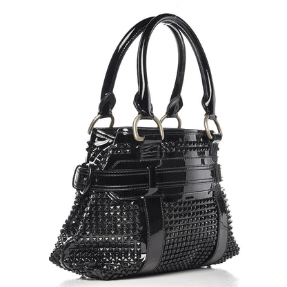 Burberry Patent Prorsum Rachel Studded Black 3 of 6