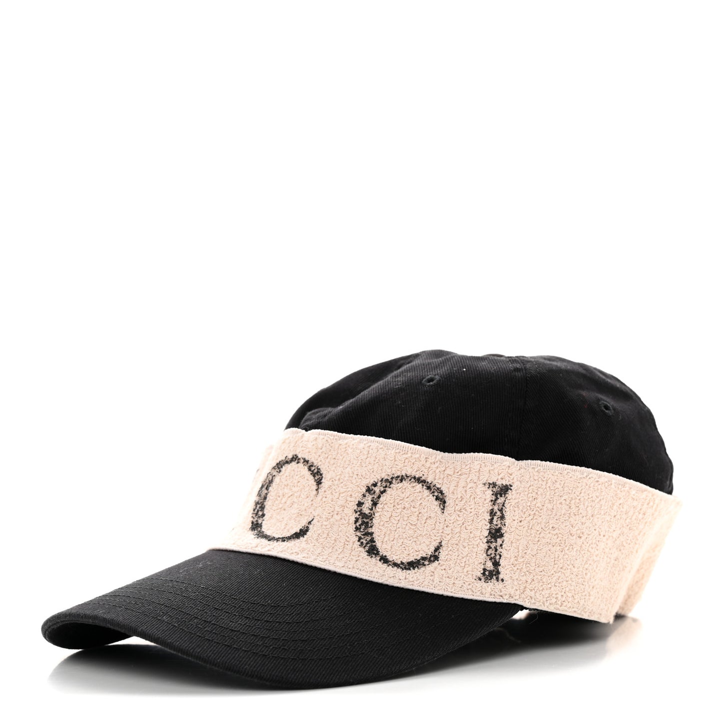 Gabardine Gucci Headband Baseball Hat M Black