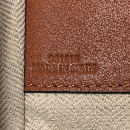 Loewe Calfskin Stripe Medium Hammock Shoulder Bag Tan Brown 7 of 17