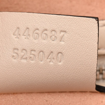 Gucci Calfskin Web Stripe Medium Dionysus Hobo White 7 of 18