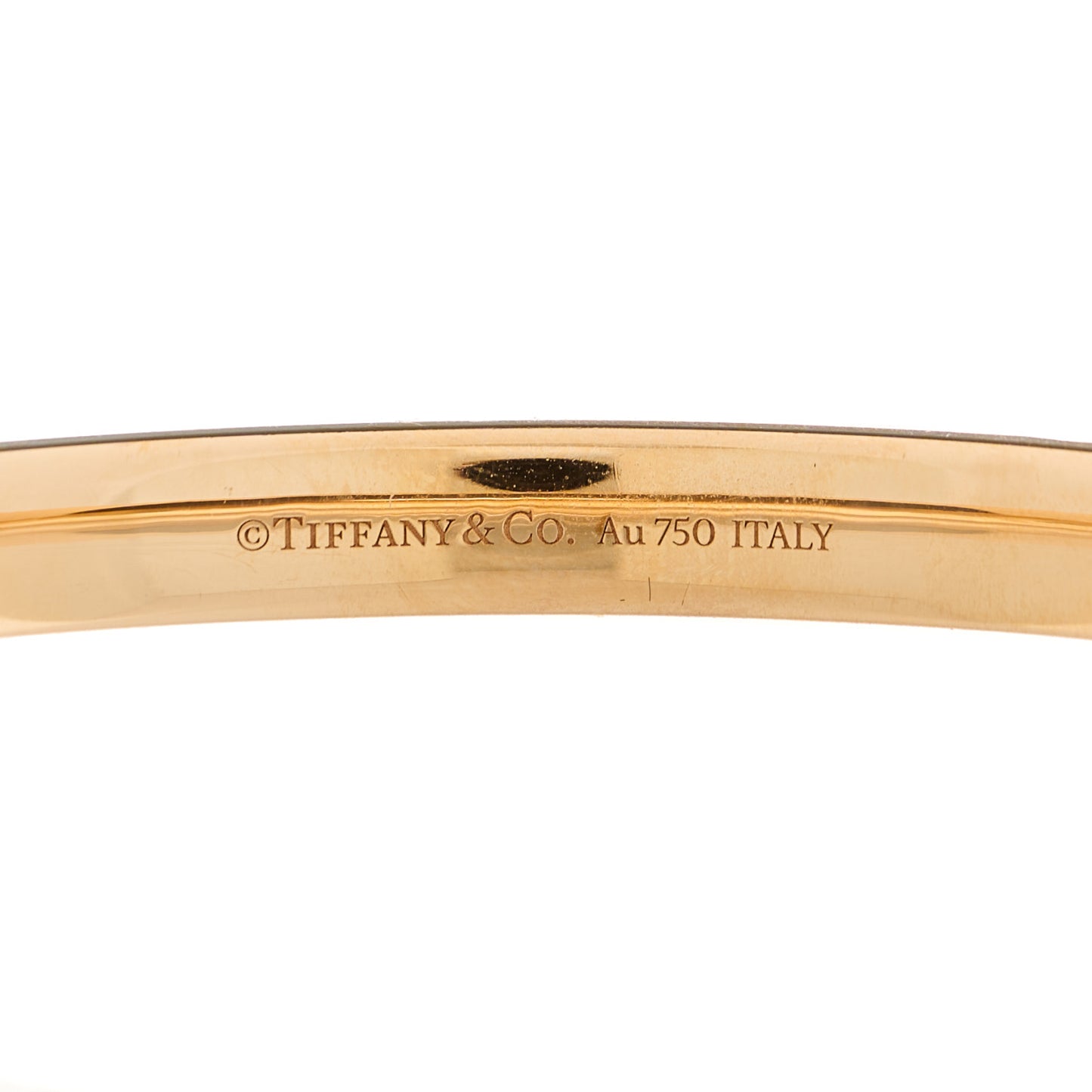 18K Rose Gold Diamond T Hinged Pave Bracelet