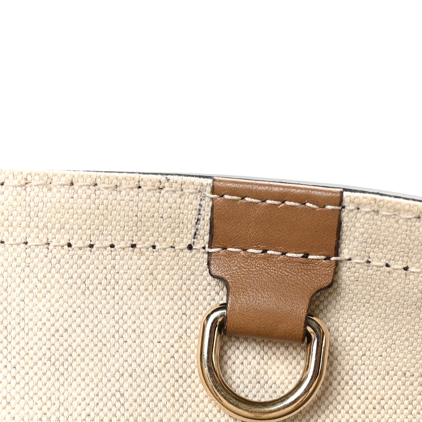 Monogram Small Craft Tote Light Brown