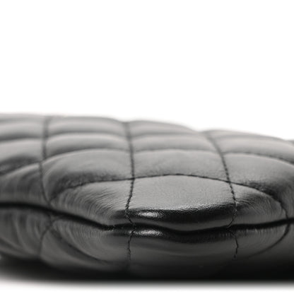 Chanel Calfskin Quilted Crossbody Bag Black 9 of 10