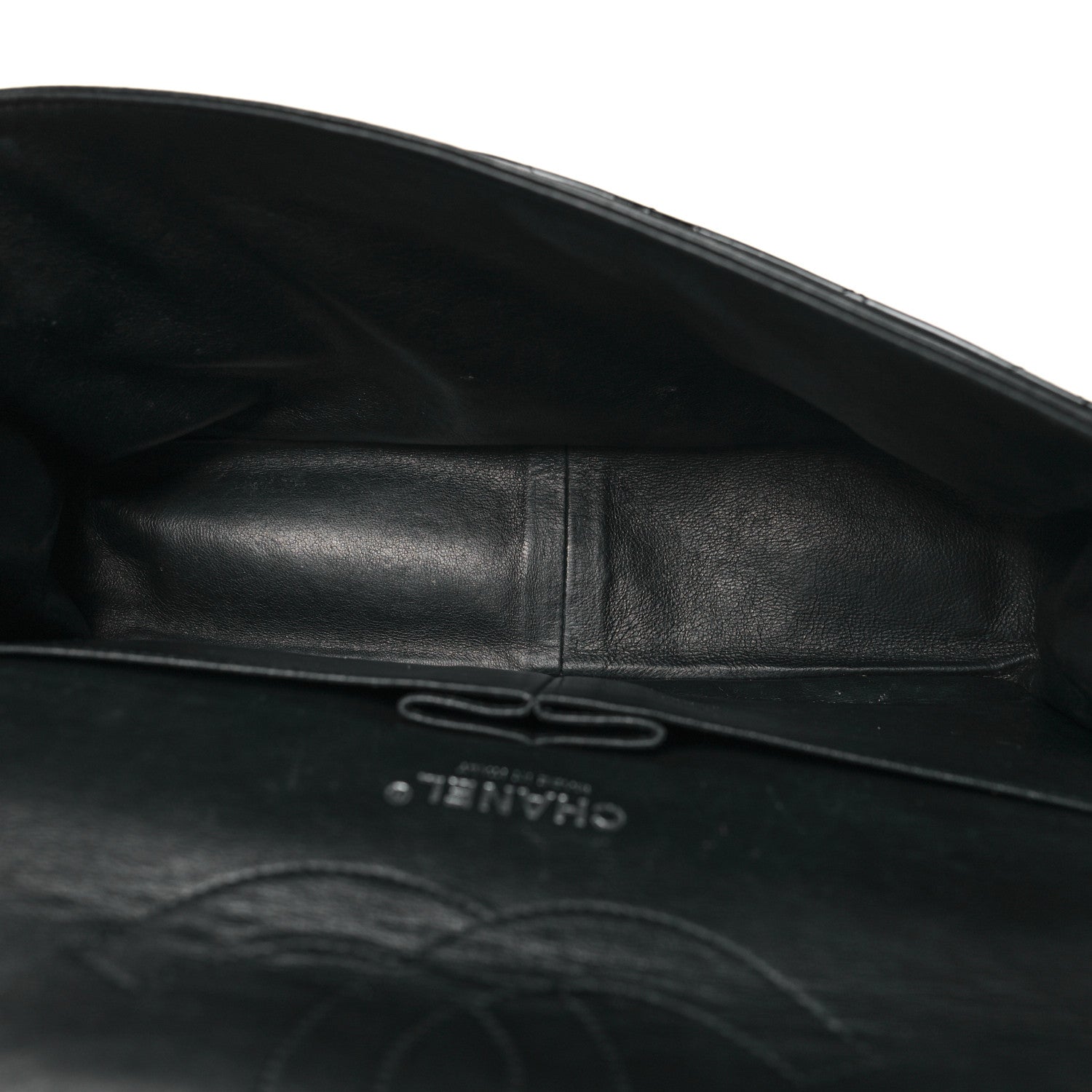 Chanel Patent Quilted Jumbo Double Flap Black 5 of 13