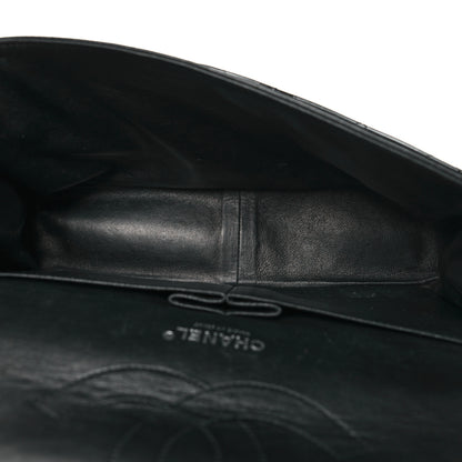Chanel Patent Quilted Jumbo Double Flap Black 5 of 13