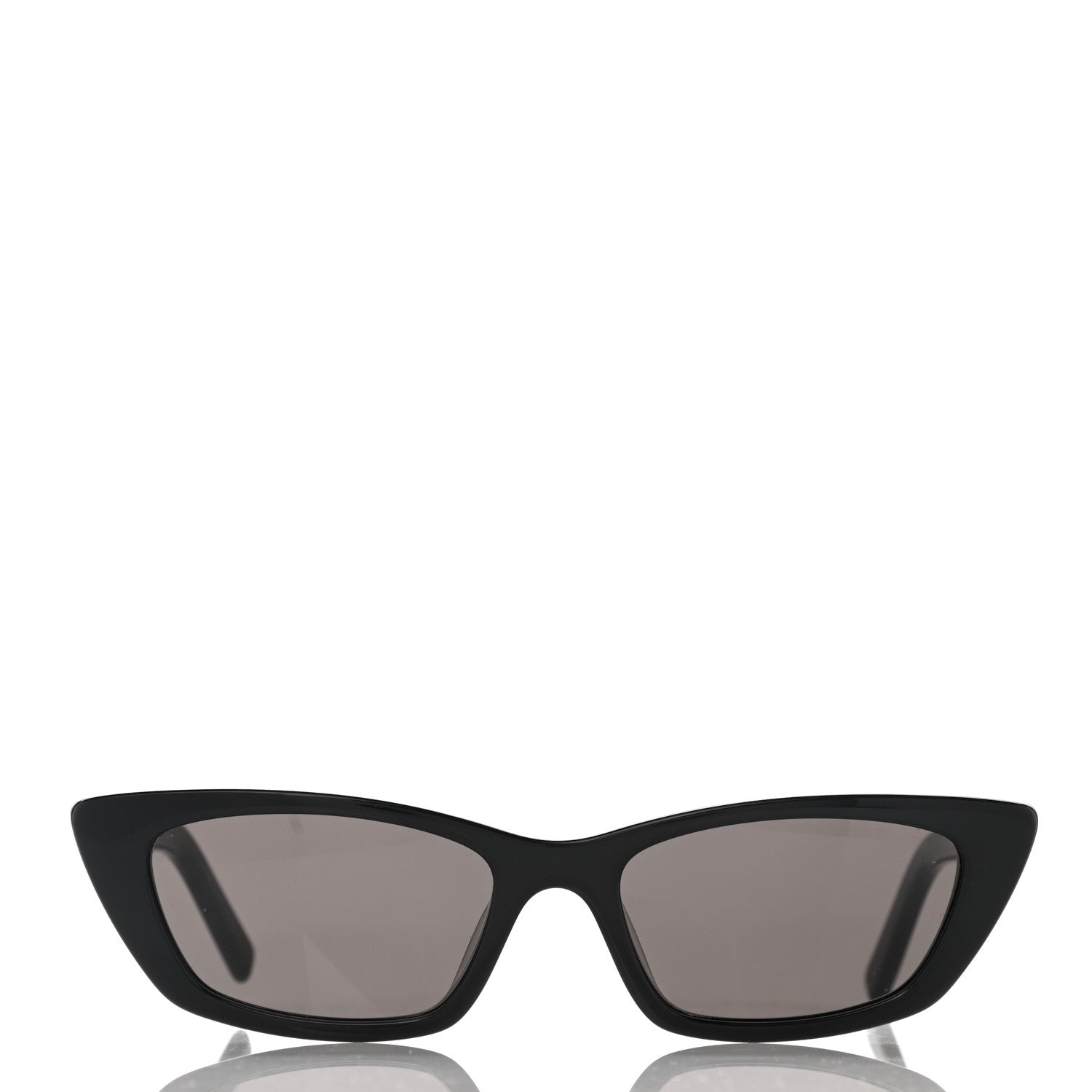 Saint Laurent Acetate Cat Eye Sunglasses SL277 Black 2 of 8