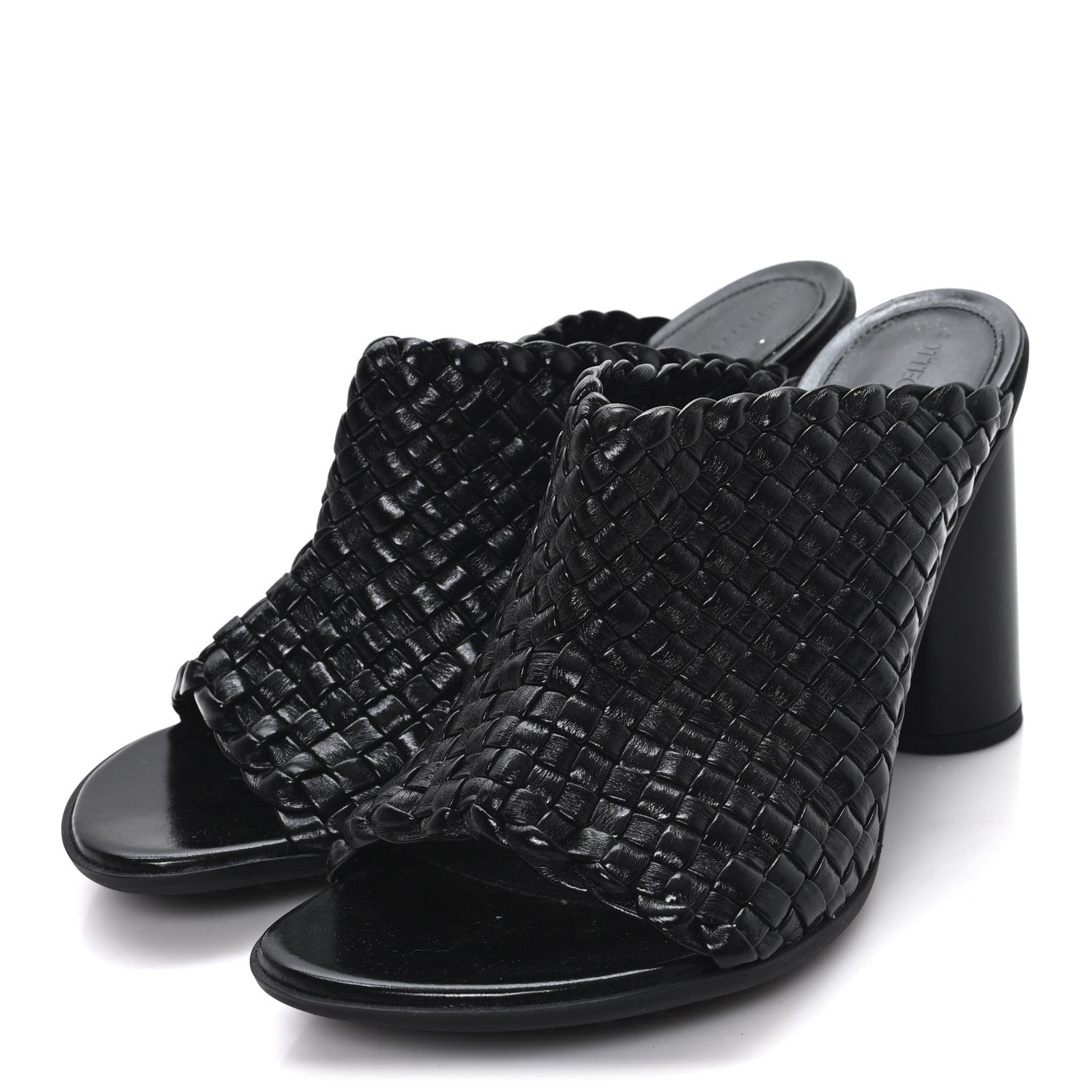 Bottega Veneta Nappa Intrecciato Atomic Sandals 41 Black 4 of 8