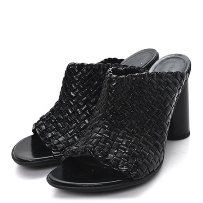 Bottega Veneta Nappa Intrecciato Atomic Sandals 41 Black 4 of 8