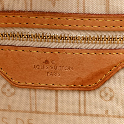 Louis Vuitton Damier Azur Neverfull MM 6 of 10