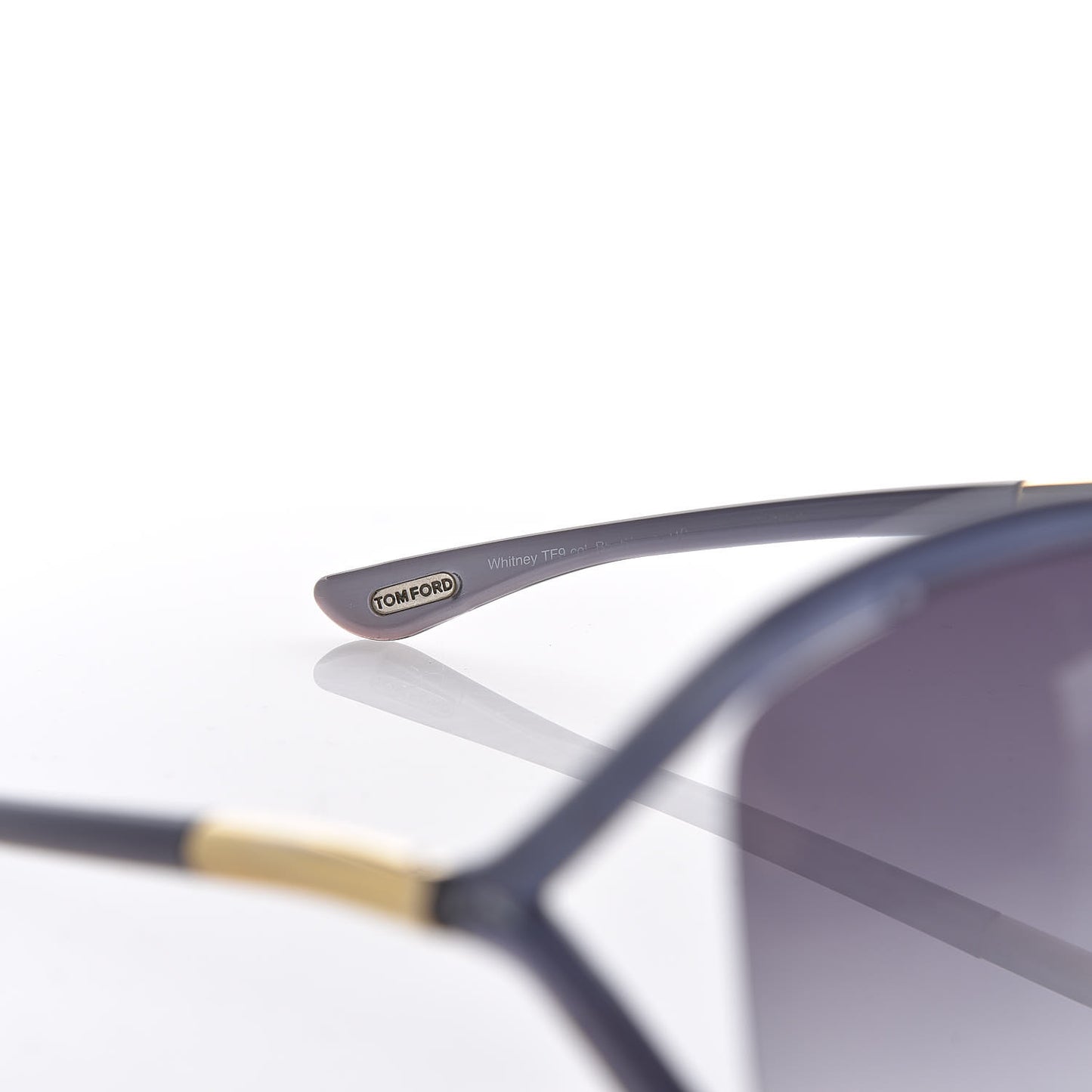 Acetate Whitney Crossover Sunglasses TF9 Dark Grey