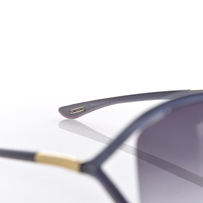 Tom Ford Acetate Whitney Crossover Sunglasses TF9 Dark Grey 5 of 9