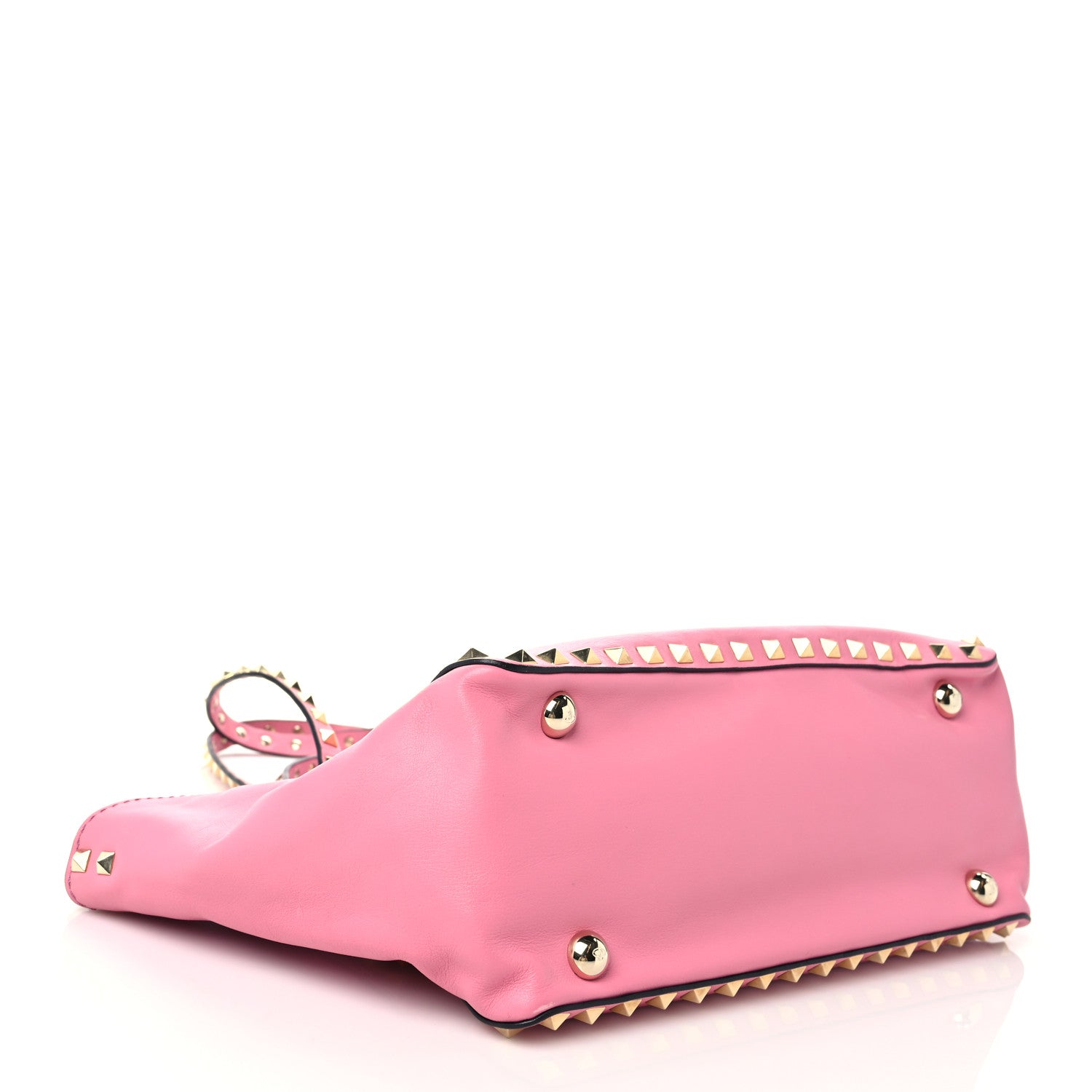 Valentino Garavani Vitello Small Rockstud Tote Ninphea 3 of 10