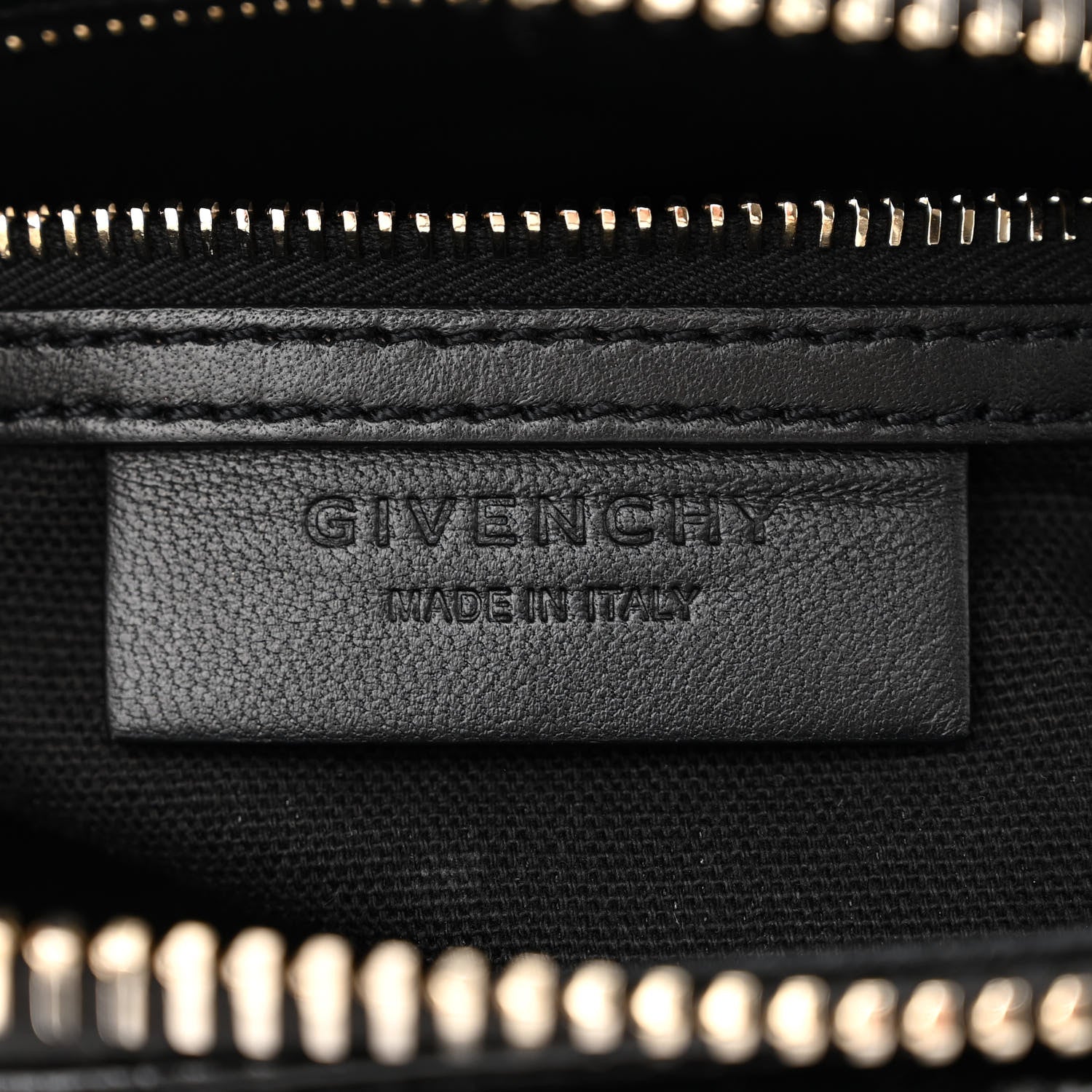 Givenchy Calfskin Crocodile Embossed Mini Antigona Black 6 of 11