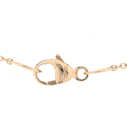 David Yurman 18K Yellow Gold Diamond Initial S Charm Necklace 5 of 5