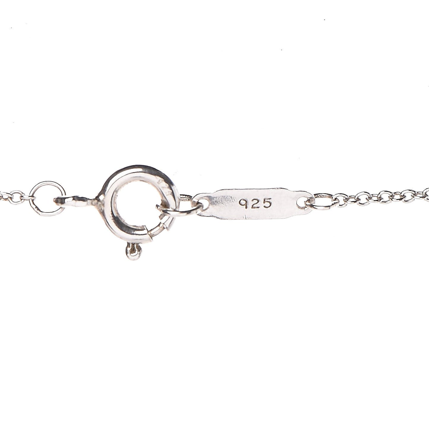 Sterling Silver Medium Atlas Open Pendant Necklace