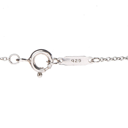 Tiffany Sterling Silver Medium Atlas Open Pendant Necklace 6 of 6