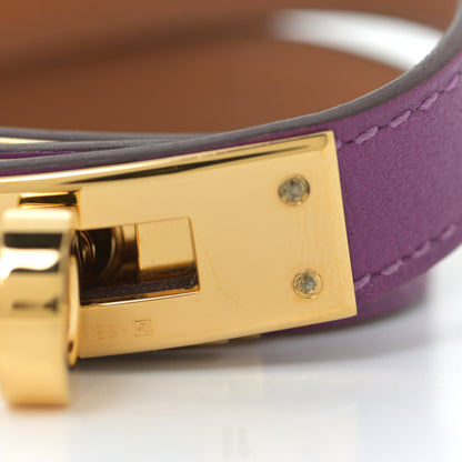 Hermes Swift Kelly Double Tour Bracelet XS Anemone 3 of 9
