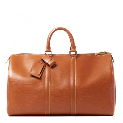 Louis Vuitton Epi Keepall 45 Cipango 1 of 9