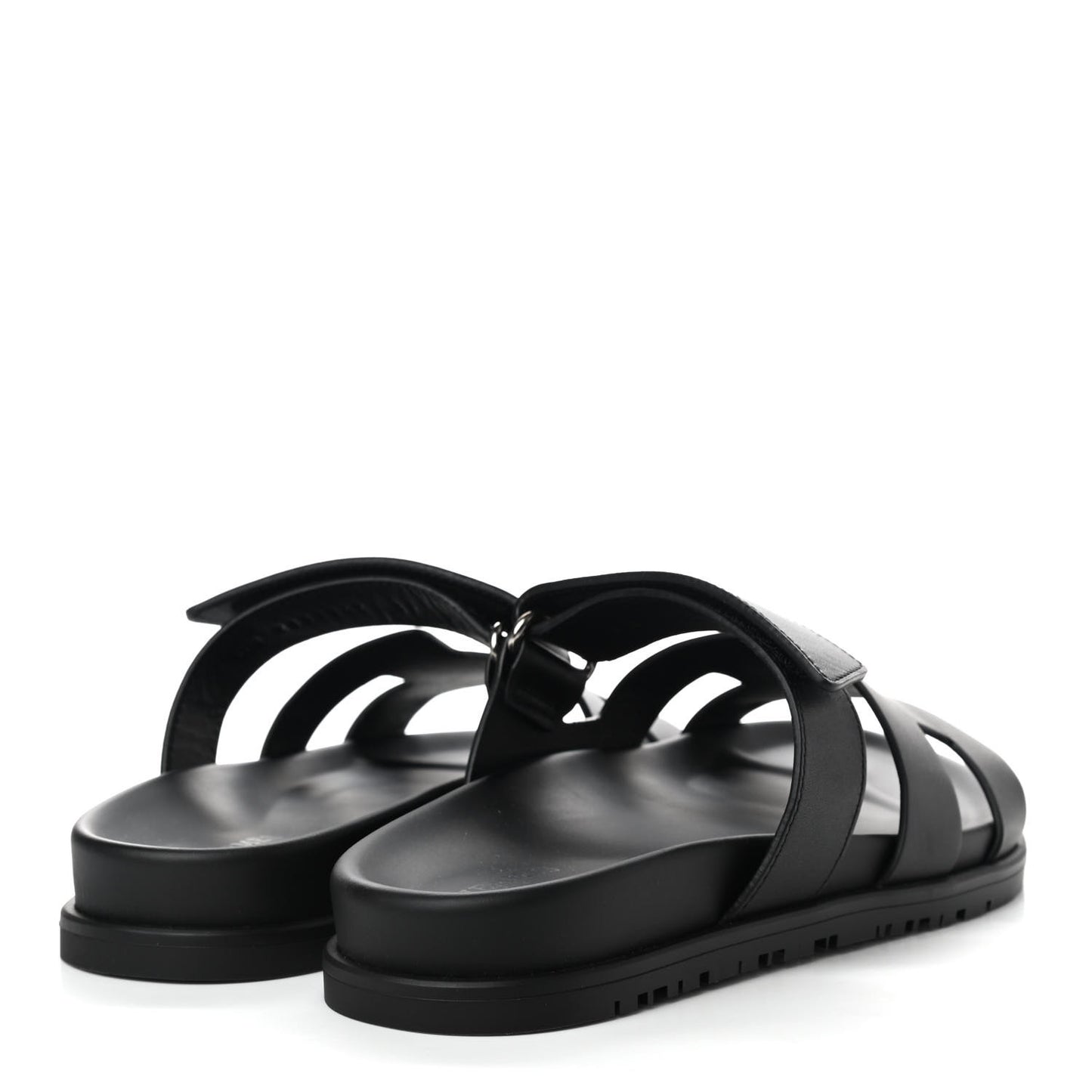 Calfskin Womens Chypre Sandals 37 Black