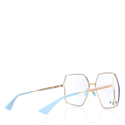 Gucci Metal Sunglasses GG0817S Gold 4 of 8