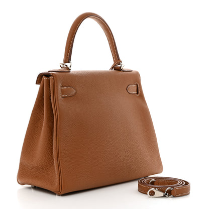 Hermes Togo Kelly Retourne 28 Gold 2 of 12