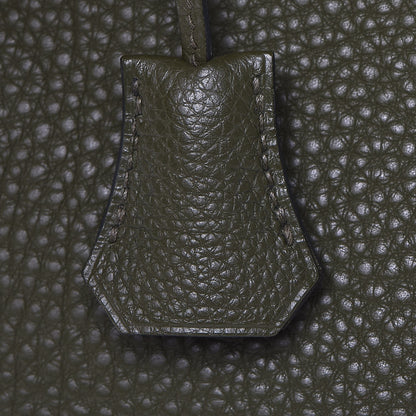 Hermes Togo Birkin 30 Vert Olive 26 of 31