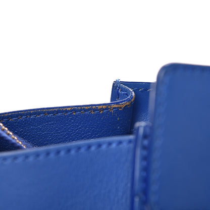 Celine Smooth Calfskin Mini Luggage Royal Blue 26 of 31