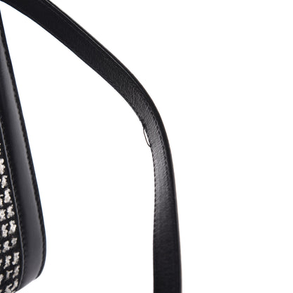 Saint Laurent Tweed Houndstooth Nano Sac De Jour Black 9 of 12
