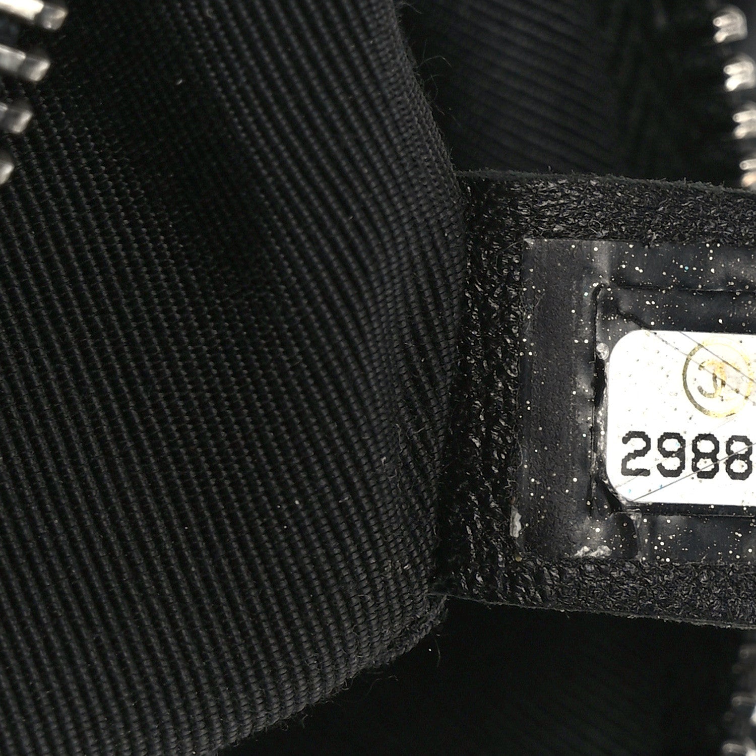 Chanel Calfskin Chain 20s Signe Waist Bag Black 7 of 9