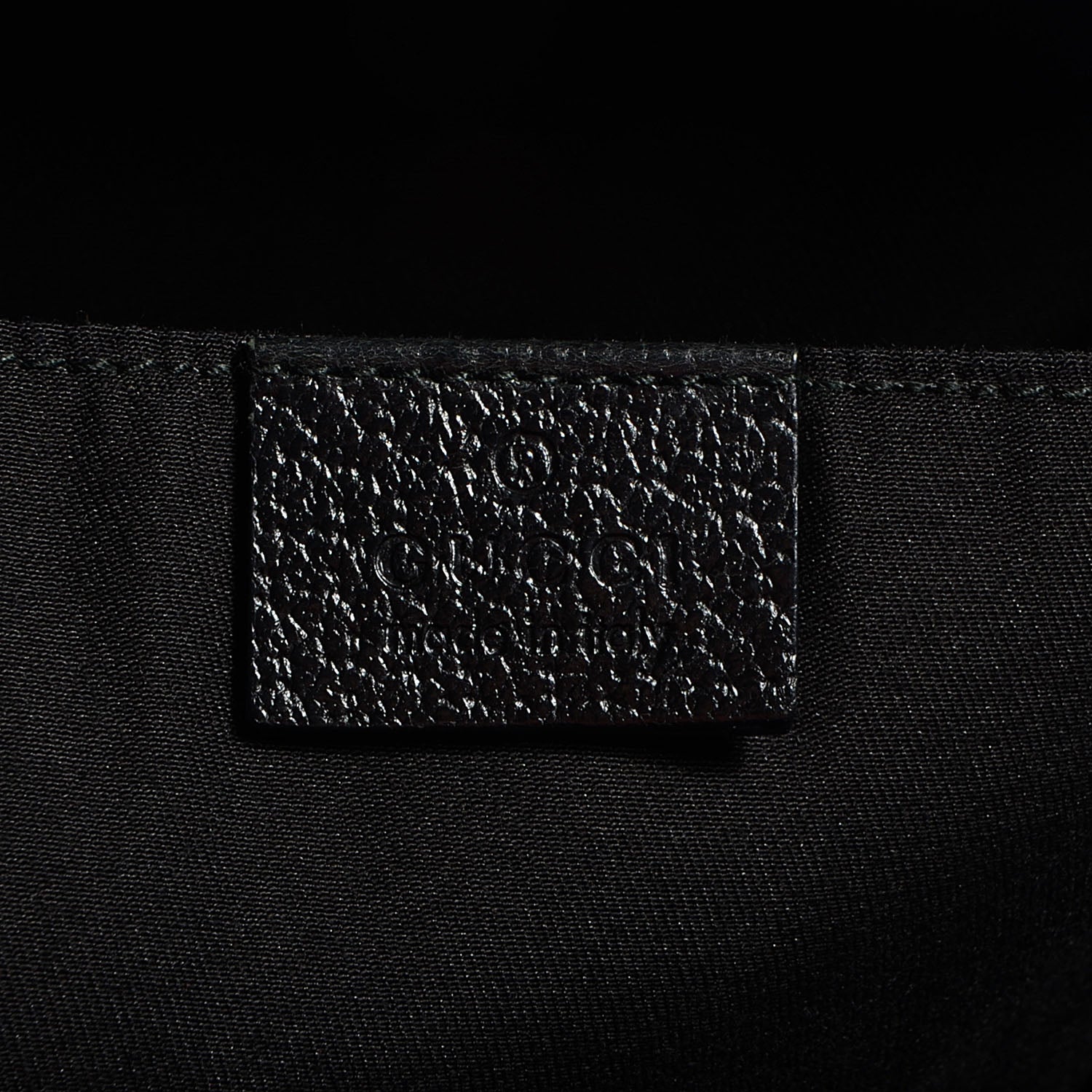 Gucci GG Monogram Medium Web Handle Vertical Tote Black 6 of 8
