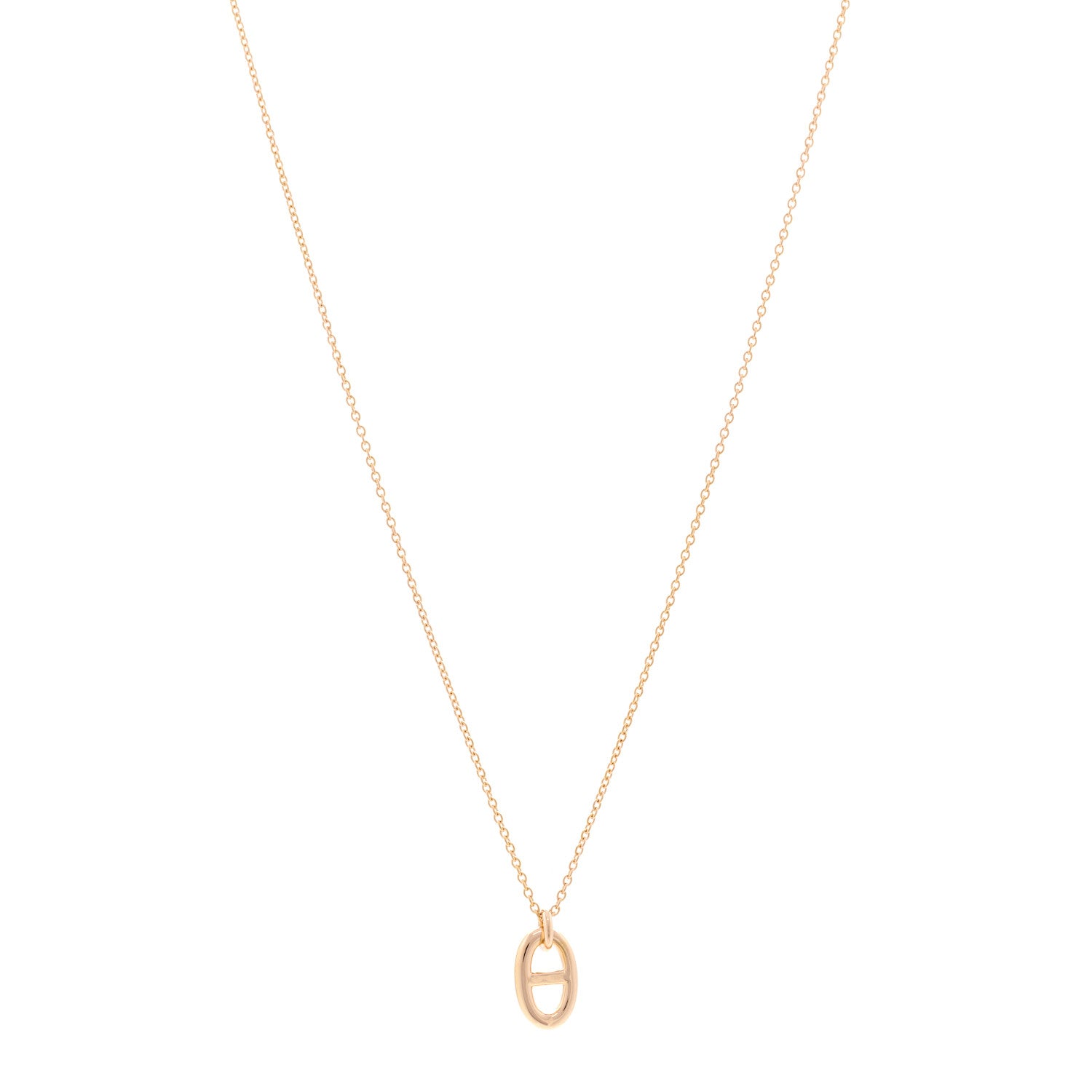 Hermes 18K Rose Gold PM Farandole Pendant Necklace 1 of 6