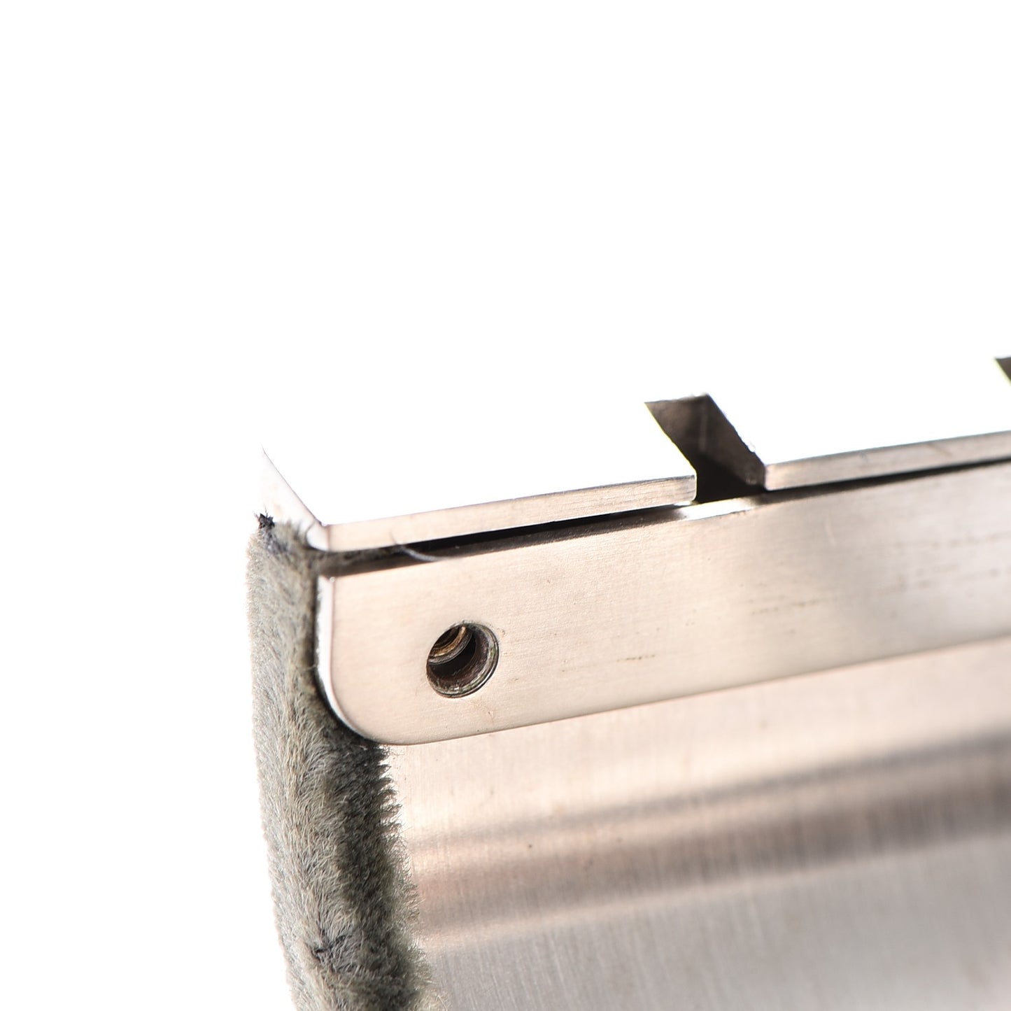 Velvet CC Cuff Silver Grey