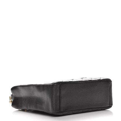 Chanel Caviar Quilted Petit Shopping Tote PST Black 4 of 7
