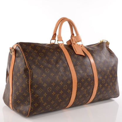 Louis Vuitton Monogram Keepall Bandouliere 55 4 of 10