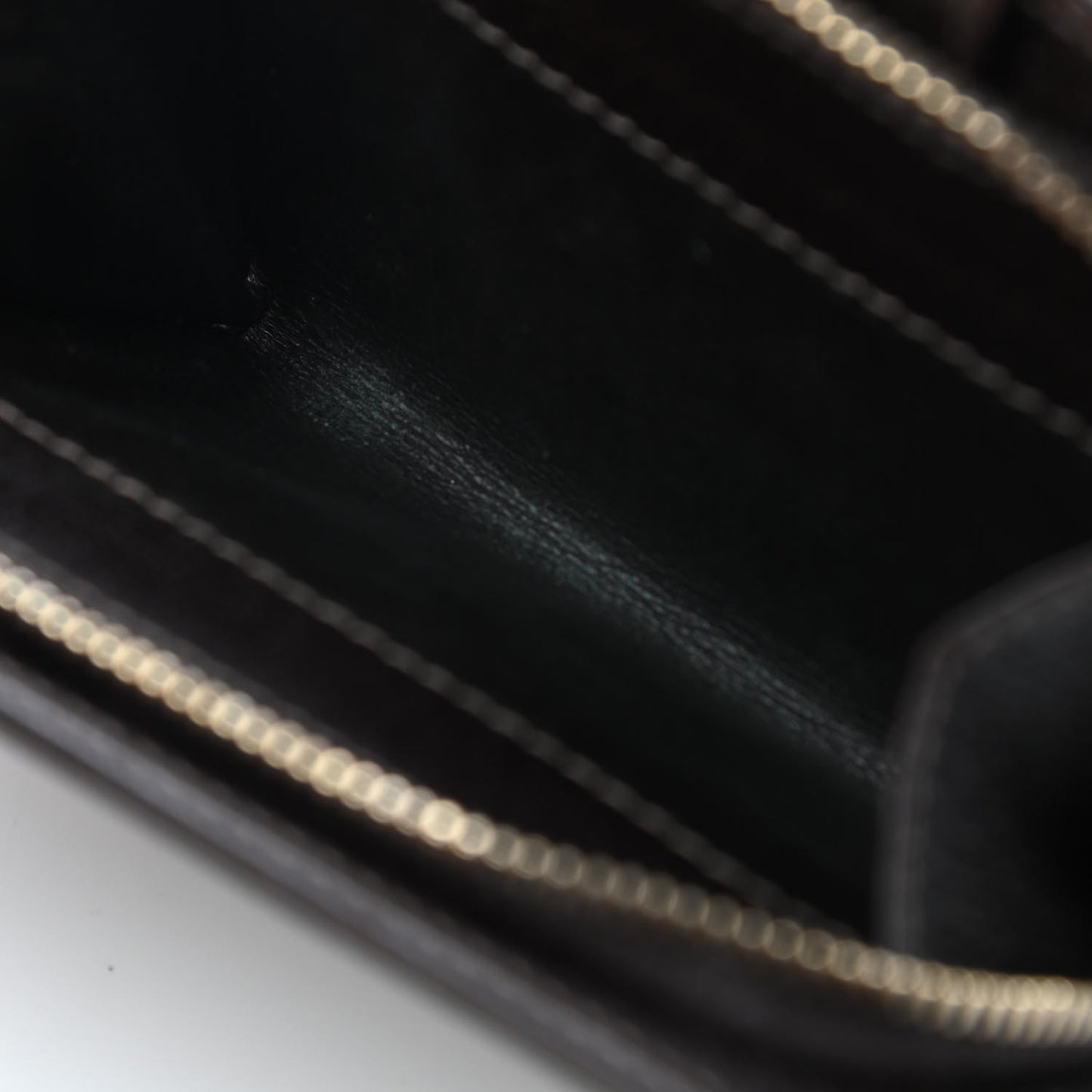 Monogram Abbey Compact Wallet Dark Brown