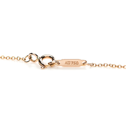 Tiffany 18K Rose Gold Diamond Arrow Pendant Necklace 5 of 5