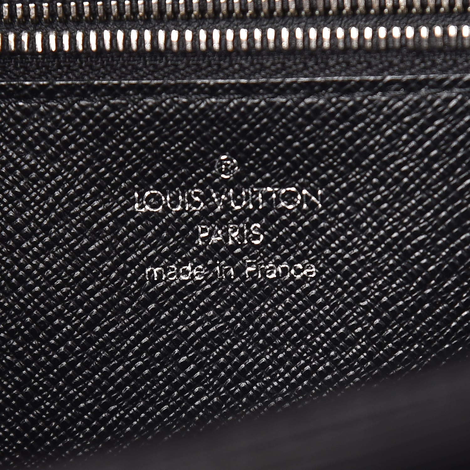 Louis Vuitton Epi Pochette Sellier Dragonne Clutch Black 6 of 9