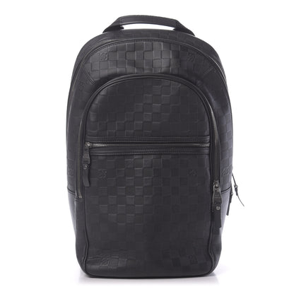 Louis Vuitton Damier Infini Michael Backpack Black 1 of 9