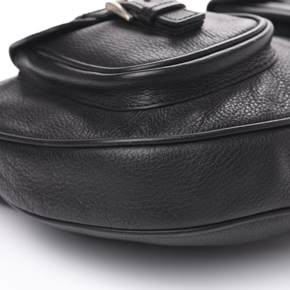 Prada Vitello Daino Hobo Black 7 of 10