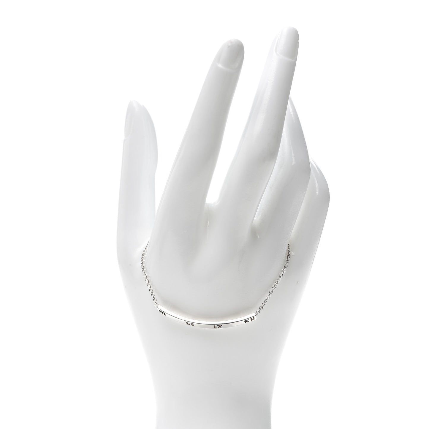 Sterling Silver Atlas Bar Pierced Bracelet