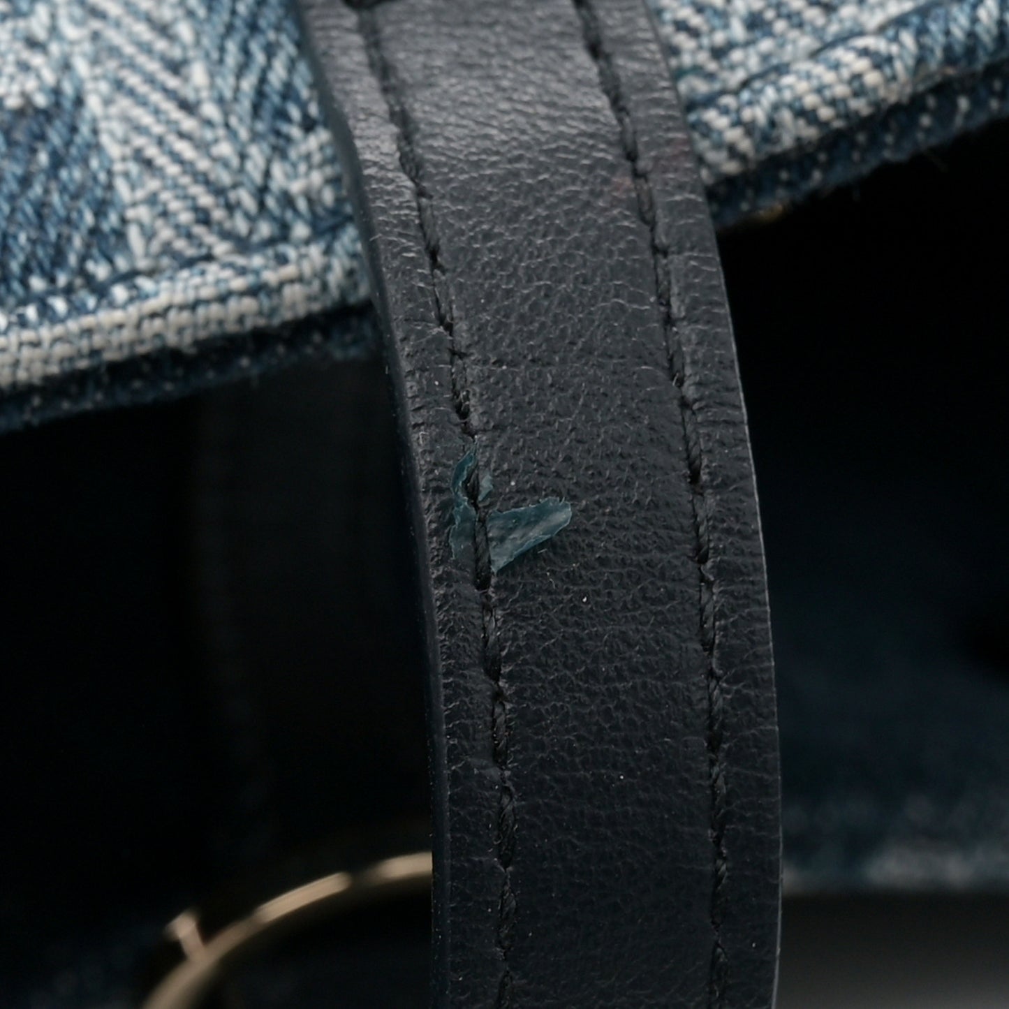 Denim Jacquard Oblique Medium Toujours Blue