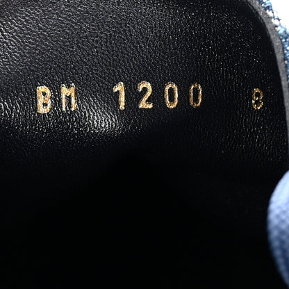 Louis Vuitton Monogram Denim Mods Ankle Boot 8 Blue 9 of 9