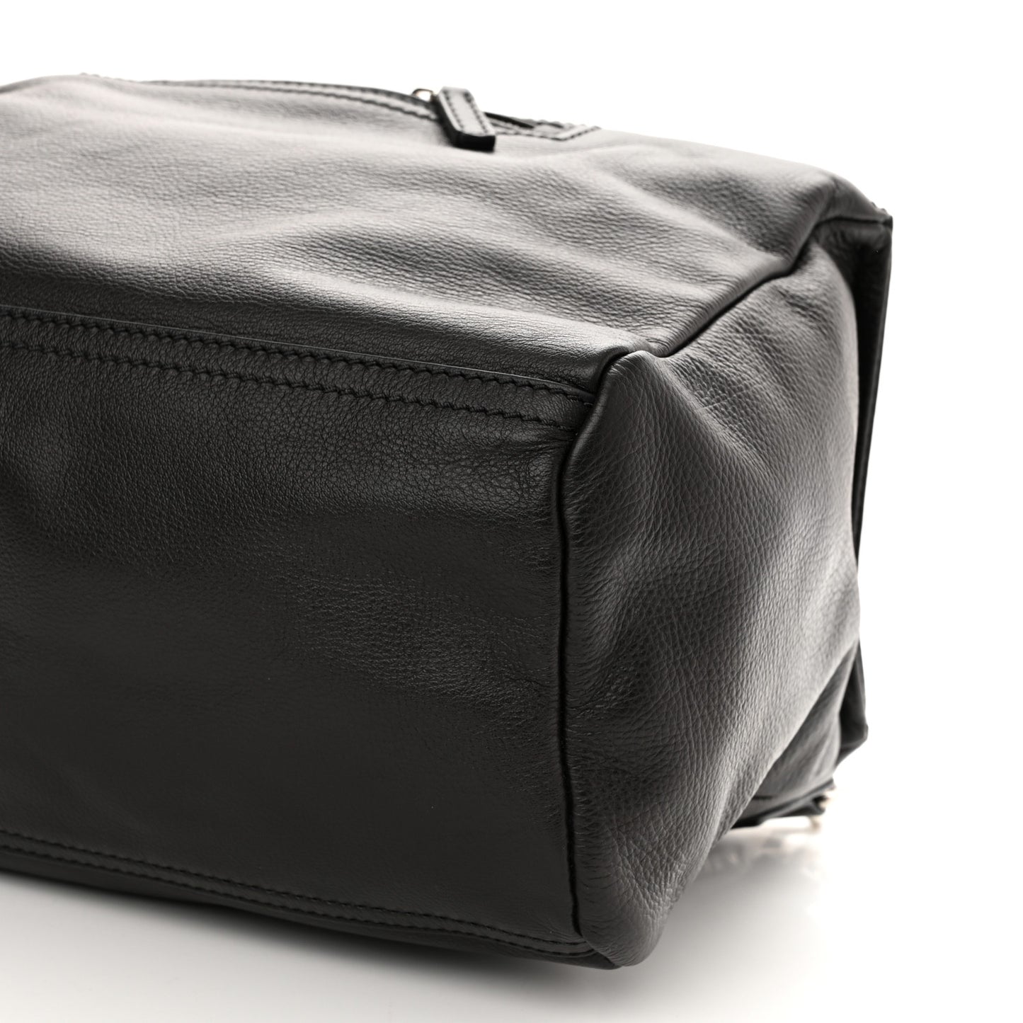 Calfskin Studded Medium Studded Pandora Black Brown