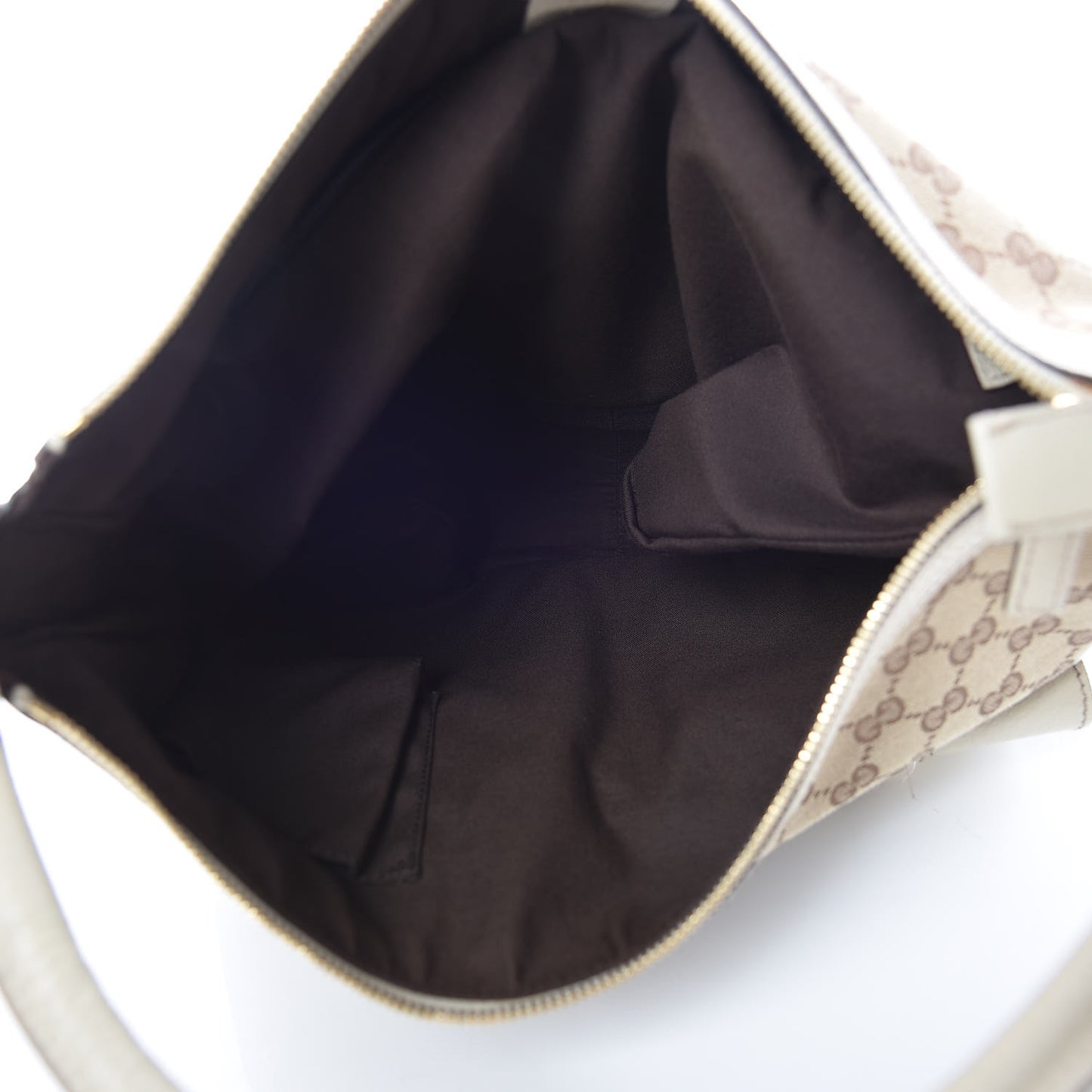 Monogram Pocket Hobo Off White