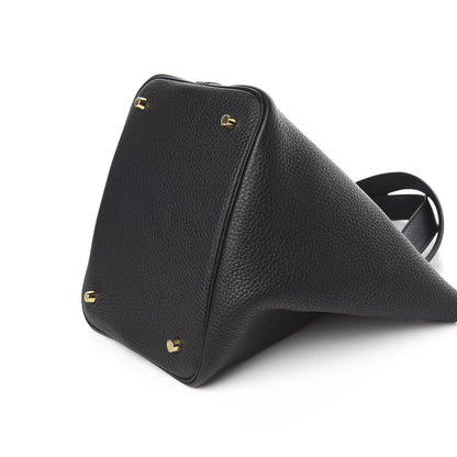 Hermes Taurillon Clemence Picotin Lock 18 PM Black 9 of 11
